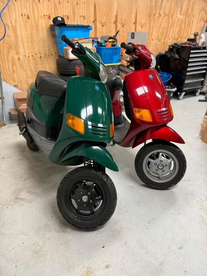 Fast rider duits (groene), Fietsen en Brommers, Scooters | Piaggio, Zo goed als nieuw, Zip, Benzine, Ophalen of Verzenden