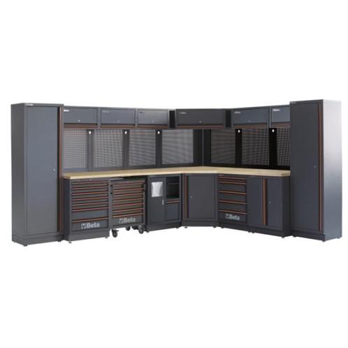 Beta C45PRO 2.0 DW, multiplex houten werkblad diepte 615mm, Doe-het-zelf en Verbouw, Werkbanken, Nieuw, 170 cm of meer, Verzenden