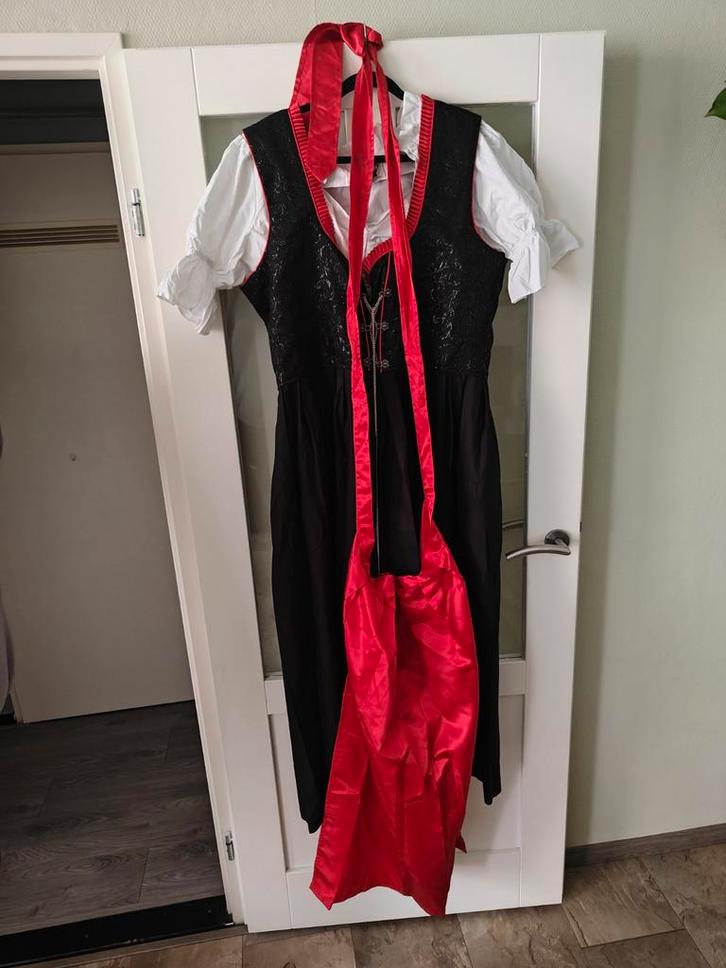 Dirndl Jurk - Alpenmärchen - Maat 46/48 (XL), Kleding | Dames, Carnavalskleding en Feestkleding, Zo goed als nieuw, Kleding, Carnaval