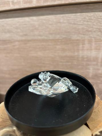 Swarovski kristal Kikker met kroon beschikbaar voor biedingen