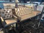 Bank en stoel € 775, Ophalen of Verzenden, Eén