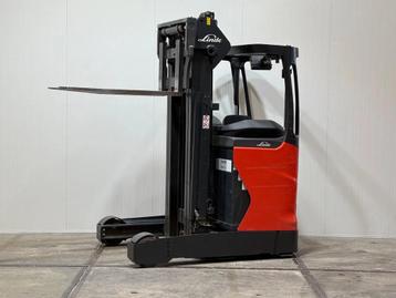 Linde R16 Triplex Sideshift Freelift camera 2018 ACCU 76% beschikbaar voor biedingen