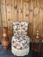 Vintage stoel met opbergruimte rozen boudoir stoel/fauteuil, Ophalen
