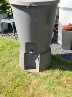 Grote Jardin regenton met voet en kraan 220 liter, Tuin en Terras, Regentonnen, Ophalen, Kunststof, Met kraantje, 150 liter of meer