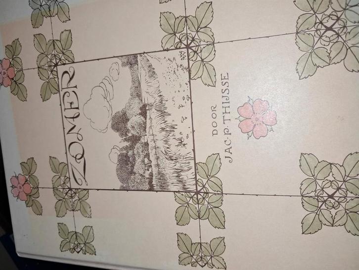 Zomer door Jac. P. Thijsse - Geïllustreerd, Antiek en Kunst, Antiek | Boeken en Bijbels, Ophalen of Verzenden