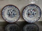 2 antieke soepborden van Petrus Regout, Antiek en Kunst, Antiek | Servies los, Ophalen of Verzenden