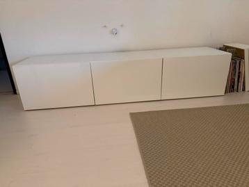 IKEA Besta TV-meubel wit - afbeelding 1
