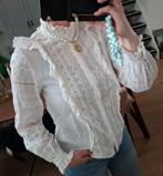 Zara blouse met roesjes mt XS/Small, Ophalen of Verzenden, Zo goed als nieuw, Maat 34 (XS) of kleiner, Geel