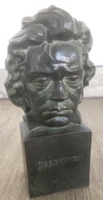 BEELD - BEETHOVEN - ONG. 17 CM HOOG, Antiek en Kunst, Kunst | Beelden en Houtsnijwerken, Ophalen of Verzenden