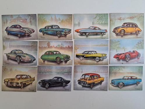 "De auto in de moderne tijd" plaatjes, 34 stuks, Boeken, Auto's | Folders en Tijdschriften, Gelezen, Algemeen, Ophalen of Verzenden