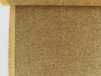 KEYMER Jorvik okergeel+bruingrijs meubelstof  342 x 140 cm, Wol, 120 cm of meer, Geel, Ophalen of Verzenden