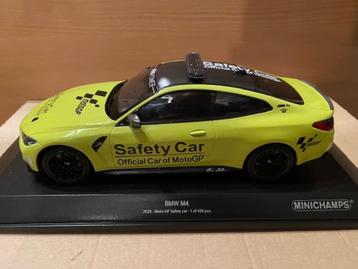 BMW M4 Safety Car Minichamps nieuw 1:18 beschikbaar voor biedingen