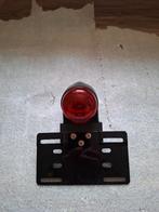 Achter lamp "carbon look" met kentekenplaat houder., Motoren, Onderdelen | Harley-Davidson, Ophalen of Verzenden, Gebruikt