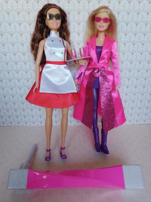 BA28 Barbie Spy Squad Barbie en Teresa geheim agenten, Verzamelen, Poppen, Gebruikt, Pop, Ophalen of Verzenden