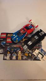 Lego Speed Champions Set 75881 2016 Ford GT & 1966 Ford GT40, Ophalen of Verzenden, Zo goed als nieuw, Complete set, Lego
