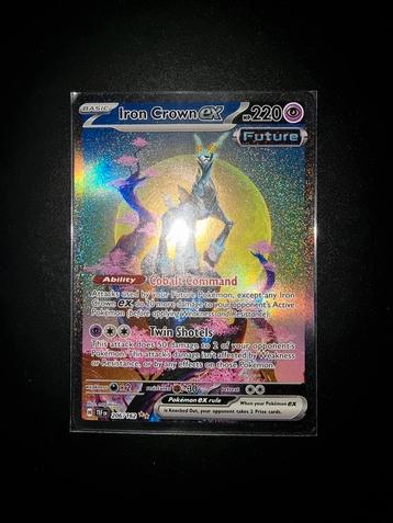 Iron Crown EX  Full art 206/162 Temporal Forces beschikbaar voor biedingen