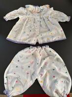 Vintage baby setje meisje maat 62/68 wit met borduur, Kinderen en Baby's, Babykleding | Maat 62, Ophalen of Verzenden, Zo goed als nieuw