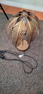 Gouden Palmboom Lamp nieuw inclusief lamp, Nieuw, Ophalen of Verzenden, Metaal, Modern