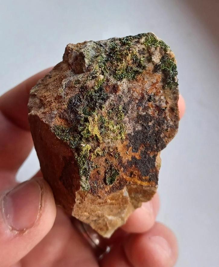 Pyromorfiet uit Duitsland (1), Verzamelen, Mineralen en Fossielen, Ophalen of Verzenden