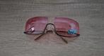 Nieuw zonnebril y2k roze vintage retro diva level one, Ophalen of Verzenden, Zo goed als nieuw, Roze, Overige merken