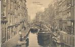 456Y Rotterdam Spuiwater sluis scheepvaart binnenvaart 1908, Zuid-Holland, Ongelopen, Ophalen of Verzenden, Voor 1920