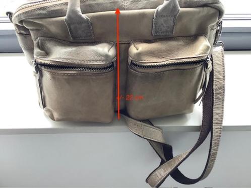 Burkley handtas, Sieraden, Tassen en Uiterlijk, Tassen | Schoudertassen, Zo goed als nieuw, Overige merken, Overige kleuren, Leer