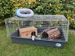 Caviahok met toebehoren 55x95., Dieren en Toebehoren, Kooi, Gebruikt, 75 tot 110 cm, Cavia