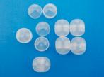 lege plastic speelgoed capsules 30 x 35 mm met scharnier, Ophalen of Verzenden, Nieuw, Overige typen