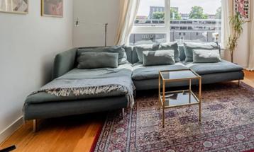 IKEA Söderhamn 4-zits met chaise longue | incl 2 hoezen beschikbaar voor biedingen