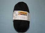 Nieuwe bol Regia 4-draads sokkenwol zwart 50 gram, Hobby en Vrije tijd, Breien en Haken, Ophalen of Verzenden, Nieuw, Breien of Haken