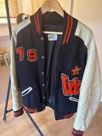 VINTAGE Amerikaans baseball jack, Ophalen, Gedragen, Maat 48/50 (M), Blauw