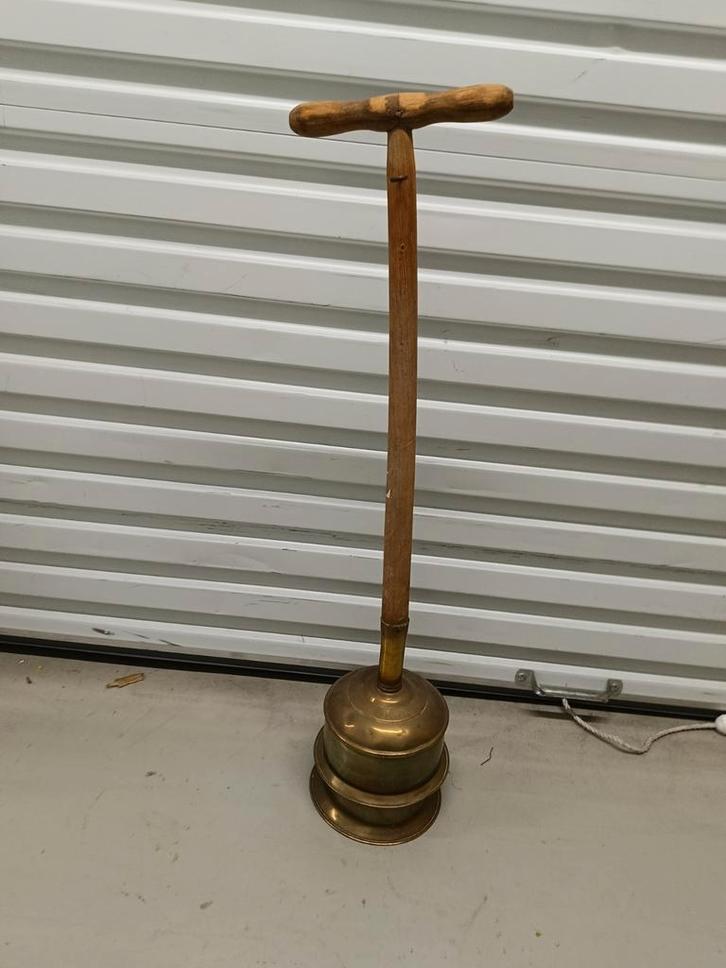 Koperen Wasstamper - Antiek, Antiek en Kunst, Antiek | Koper en Brons, Ophalen of Verzenden