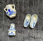 Delfts blauwe porseleinen miniaturen, Ophalen of Verzenden