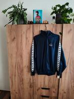 Vintage Kappa Trainingsvest Maat L, Maat 52/54 (L), Kappa, Blauw, Ophalen of Verzenden