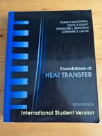 Foundations of Heat Transfer Incropera 6th edition, Ophalen of Verzenden, Beta, Gelezen, HBO