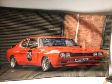 Ford capri vlag deko werkplaats beschikbaar voor biedingen