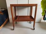 Vintage teak barcart/tea trolley/drankkastje/serveerwagen, Huis en Inrichting, Tafels | Bijzettafels, Ophalen, Vintage, Zo goed als nieuw