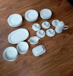Te koop porseleinen servies Friesland mellita jeverland, Huis en Inrichting, Keuken | Servies, Ophalen, Zo goed als nieuw, Porselein