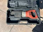 Milwaukee 1300W reciprozaag, Doe-het-zelf en Verbouw, Gereedschap | Zaagmachines, Ophalen, Gebruikt, 70 mm of meer, Reciprozaag