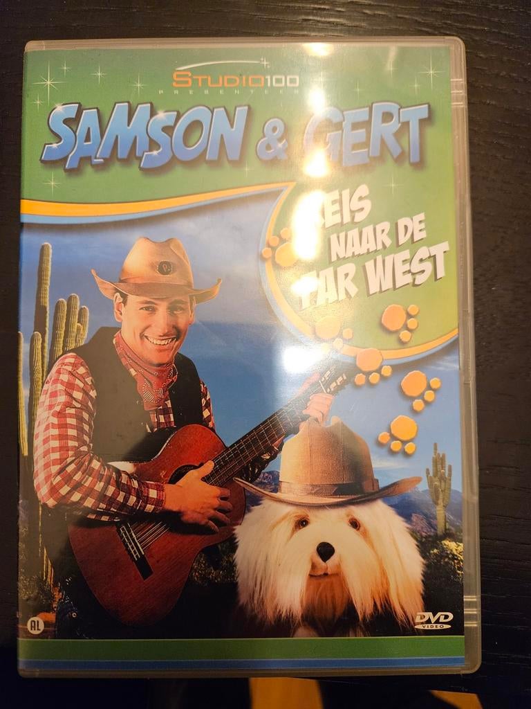Samson & Gert: Reis naar het Far West - DVD, Avontuur, Alle leeftijden, Ophalen of Verzenden, Zo goed als nieuw