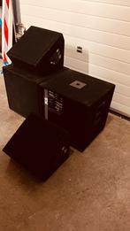 KS audio set 2x actieve sub en 2 toppen, Ophalen, Gebruikt, P.A.