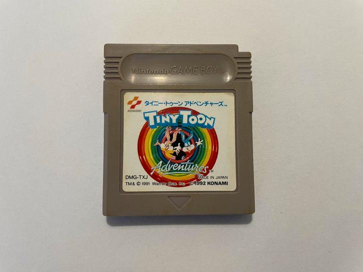 Tiny Toon Adventure Nintendo Game Boy gb JPN, Spelcomputers en Games, Games | Nintendo Game Boy, Zo goed als nieuw, 1 speler, Vanaf 3 jaar