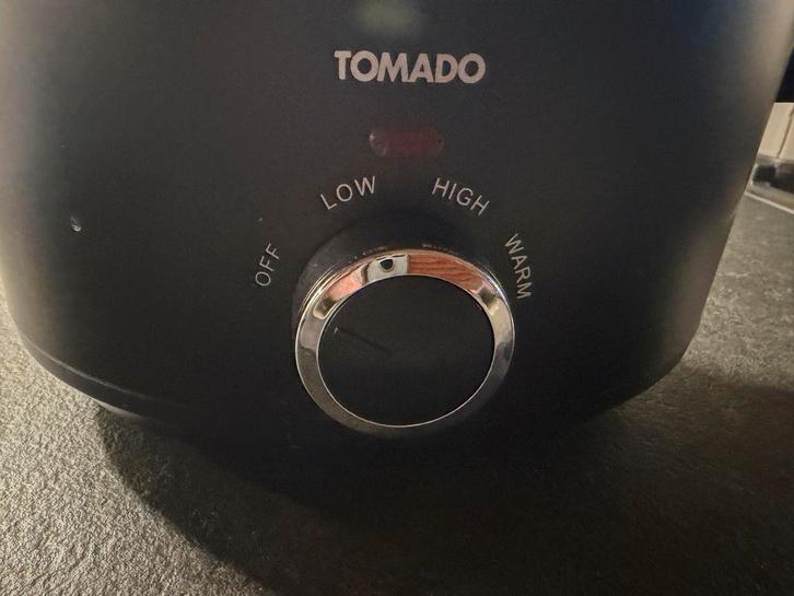 Tomado Slowcooker - Perfect voor Stoofpotjes!, Witgoed en Apparatuur, Slowcookers, Gebruikt, Timer, Ophalen of Verzenden