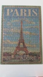 Legpuzzel Clementoni Parijs Eiffeltoren 500 st, Ophalen, 500 t/m 1500 stukjes, Zo goed als nieuw