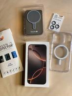 Iphone 16 Pro, desert titanium, 128gb, Telecommunicatie, Mobiele telefoons | Hoesjes en Frontjes | Apple iPhone, Verzenden, Nieuw