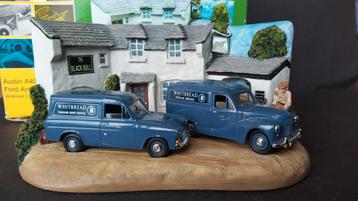 Ford Anglia Austin A40 whitbread Diorama 1:43 Vanguards Pol  beschikbaar voor biedingen