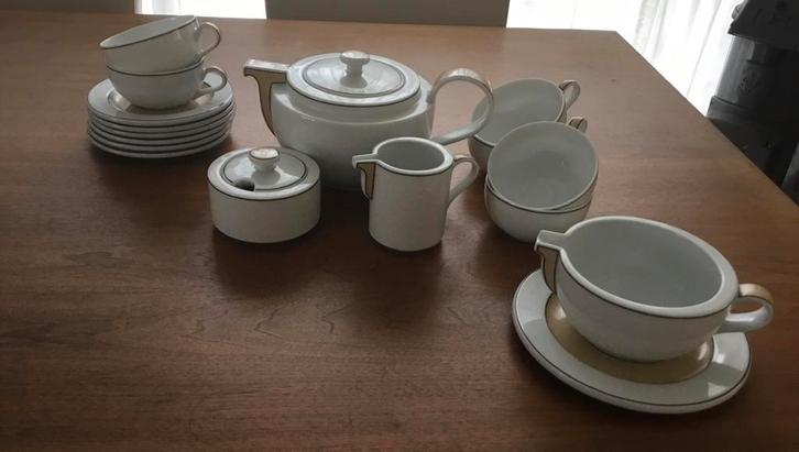 Arzberg theeservies, Cult Nature, Antiek en Kunst, Antiek | Servies compleet, Ophalen of Verzenden