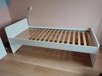 Bed Askvoll IKEA eenpersoons wit met lattenbodem Lüroy, Ophalen, Gebruikt, 90 cm, Eenpersoons