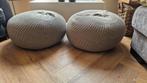 2 poefen van IKEA met afneembare hoezen, Ophalen, Gebruikt, Rechthoekig