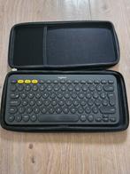 Logitech K380 Bluetooth Toetsenbord + Tas, Multimediatoetsen, Logitech, Ophalen of Verzenden, Zo goed als nieuw